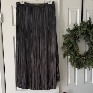 VINCE Crinkle Maxi Skirt - Sage Green